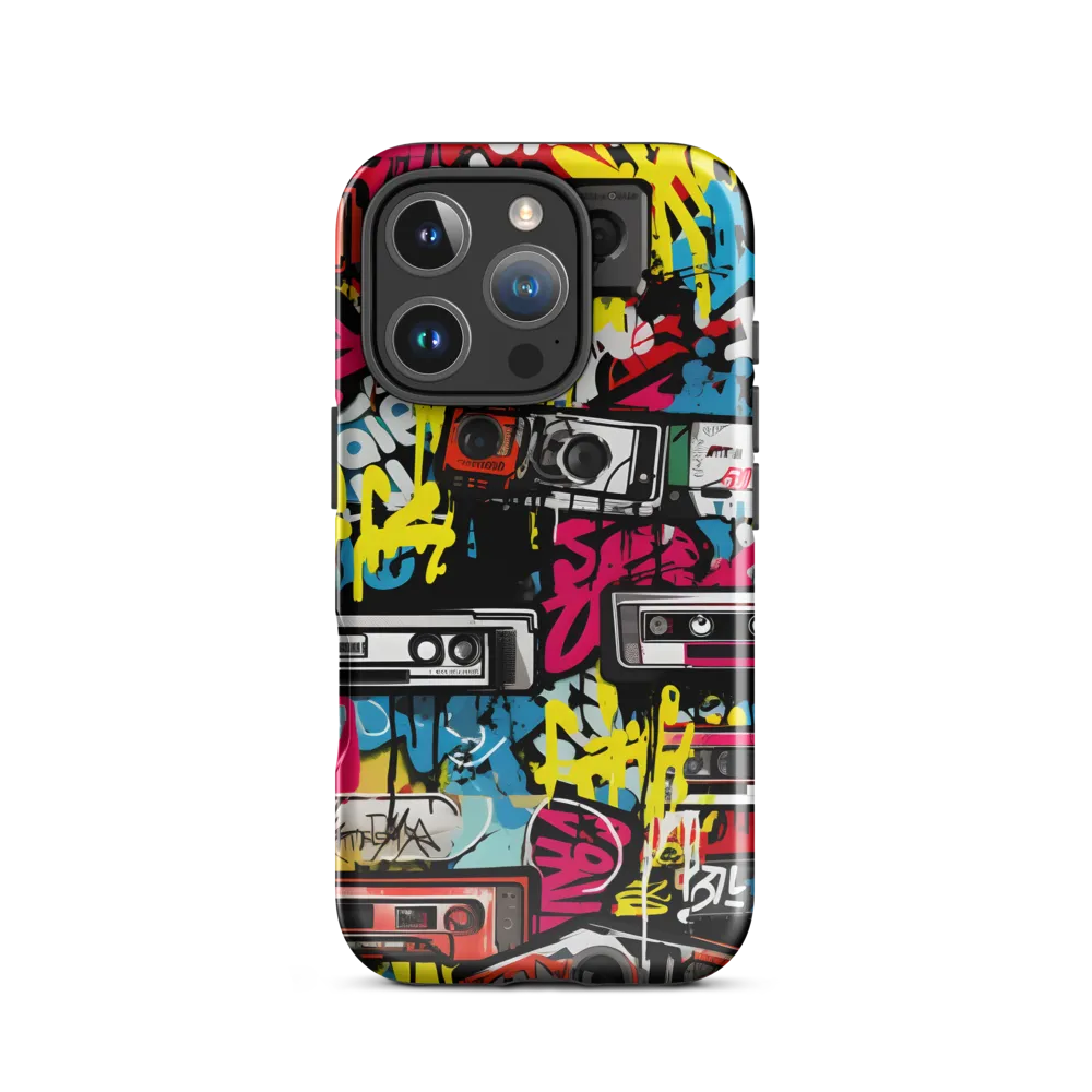 Urban Nostalgia: A Retro Cassette Explosion