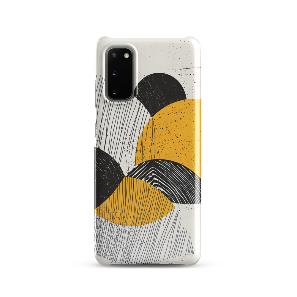 Dynamic Harmony in Black and Yellow