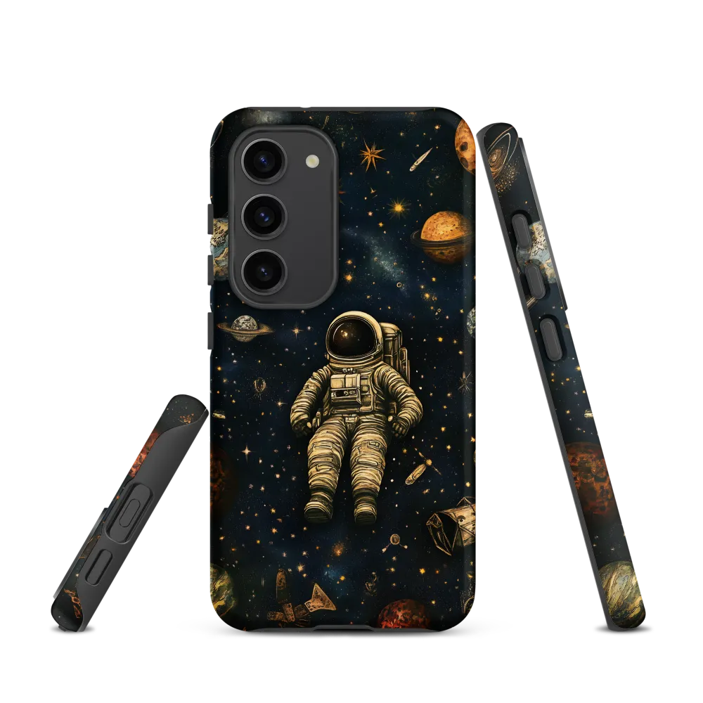 Cosmic Voyage: An Astronaut's Solitude
