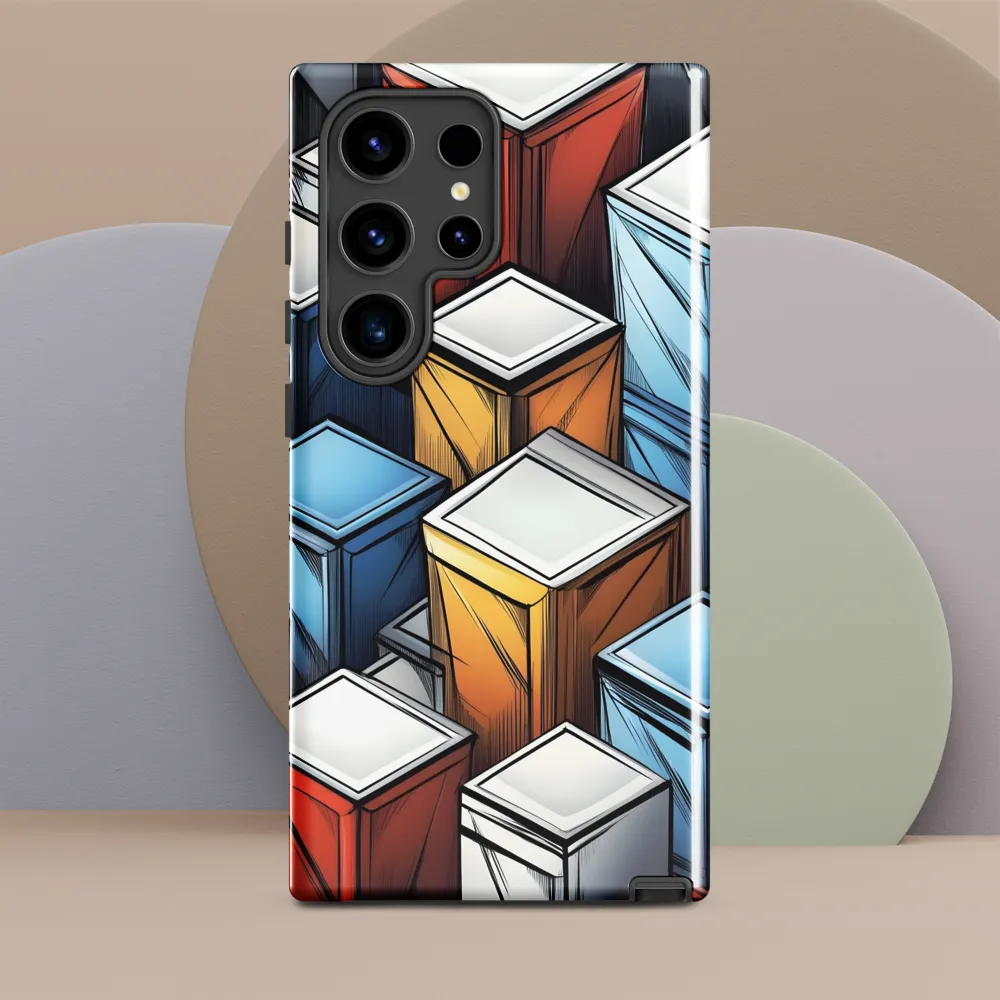 Geometry of Colorful Containers