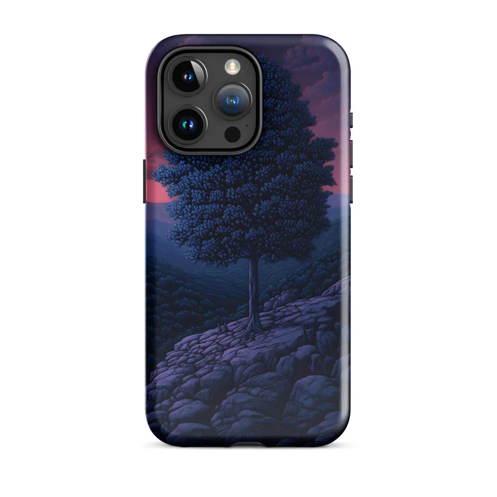 Solitary Sentinel: A Tree at Dusk