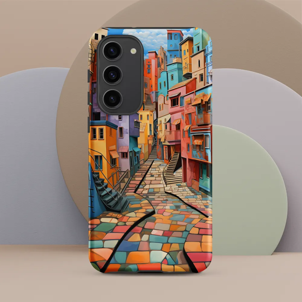 Vibrant Cityscape: A Kaleidoscope of Colors