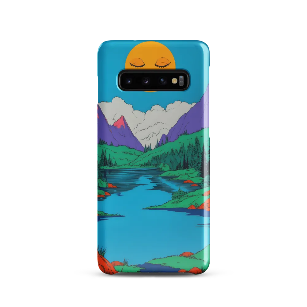 Whimsical Serenity in Vibrant Colors
