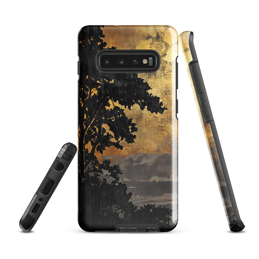 Golden Serenity | Phone Case |  S10 Plus | Tough Case | Glossy