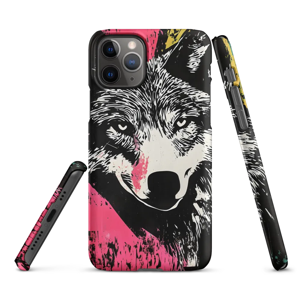 Intense Gaze of the Wolf