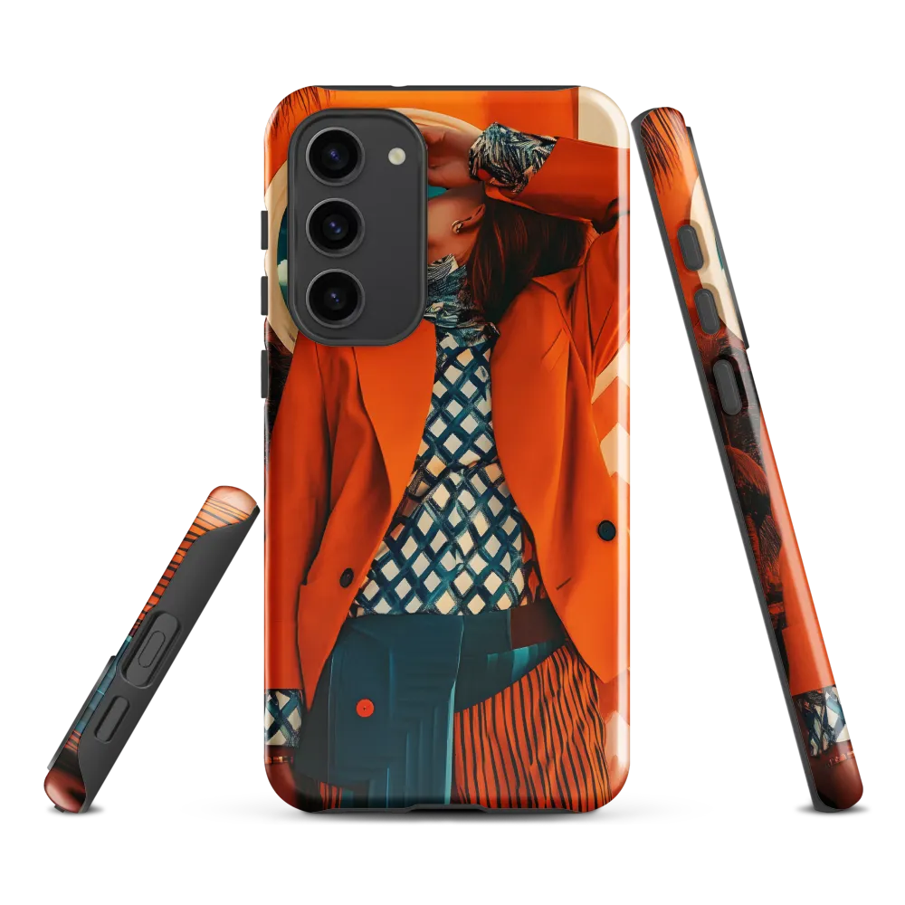 Vibrant Interplay: A Fusion of Fashion and Nature