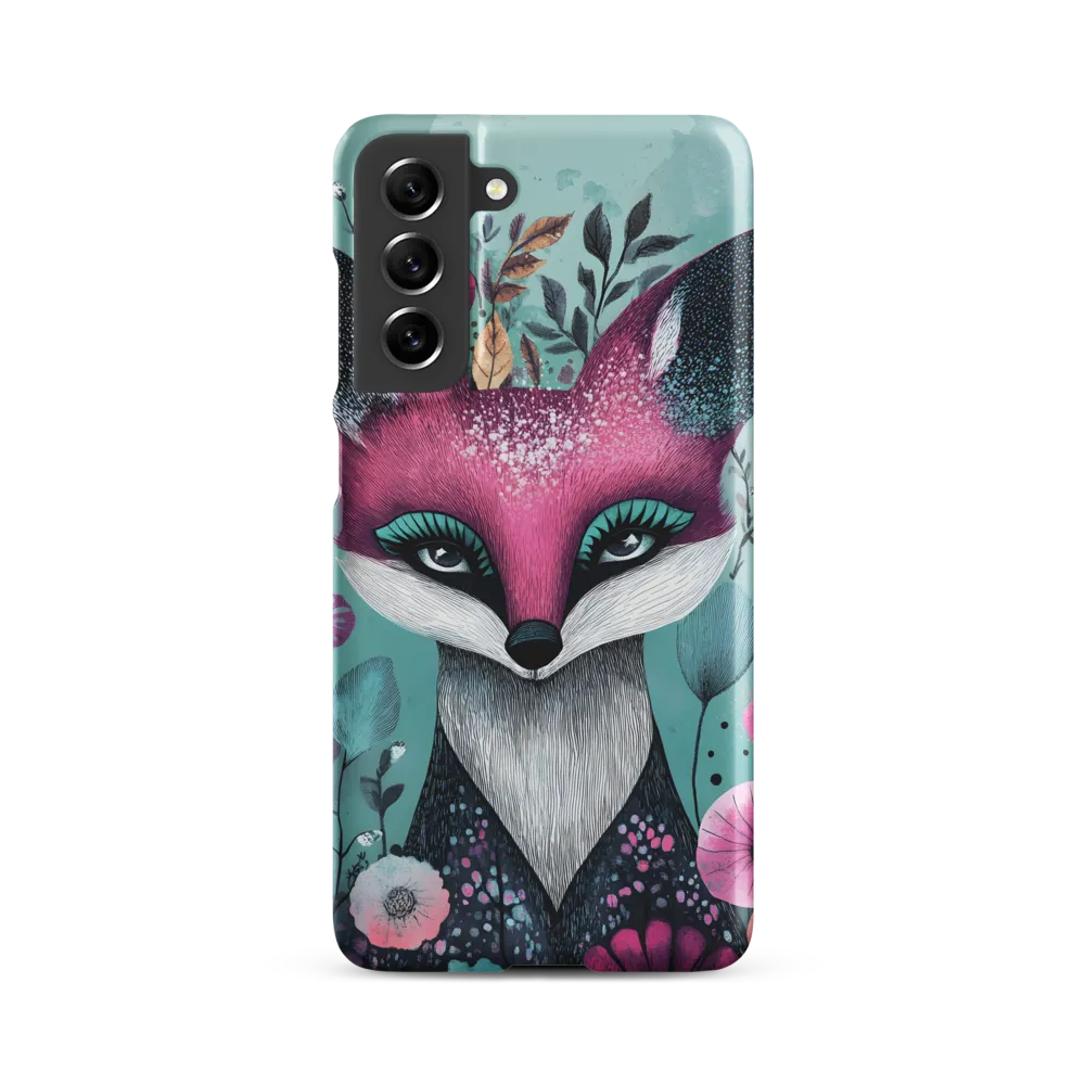 Whimsical Fox Among Blossoms