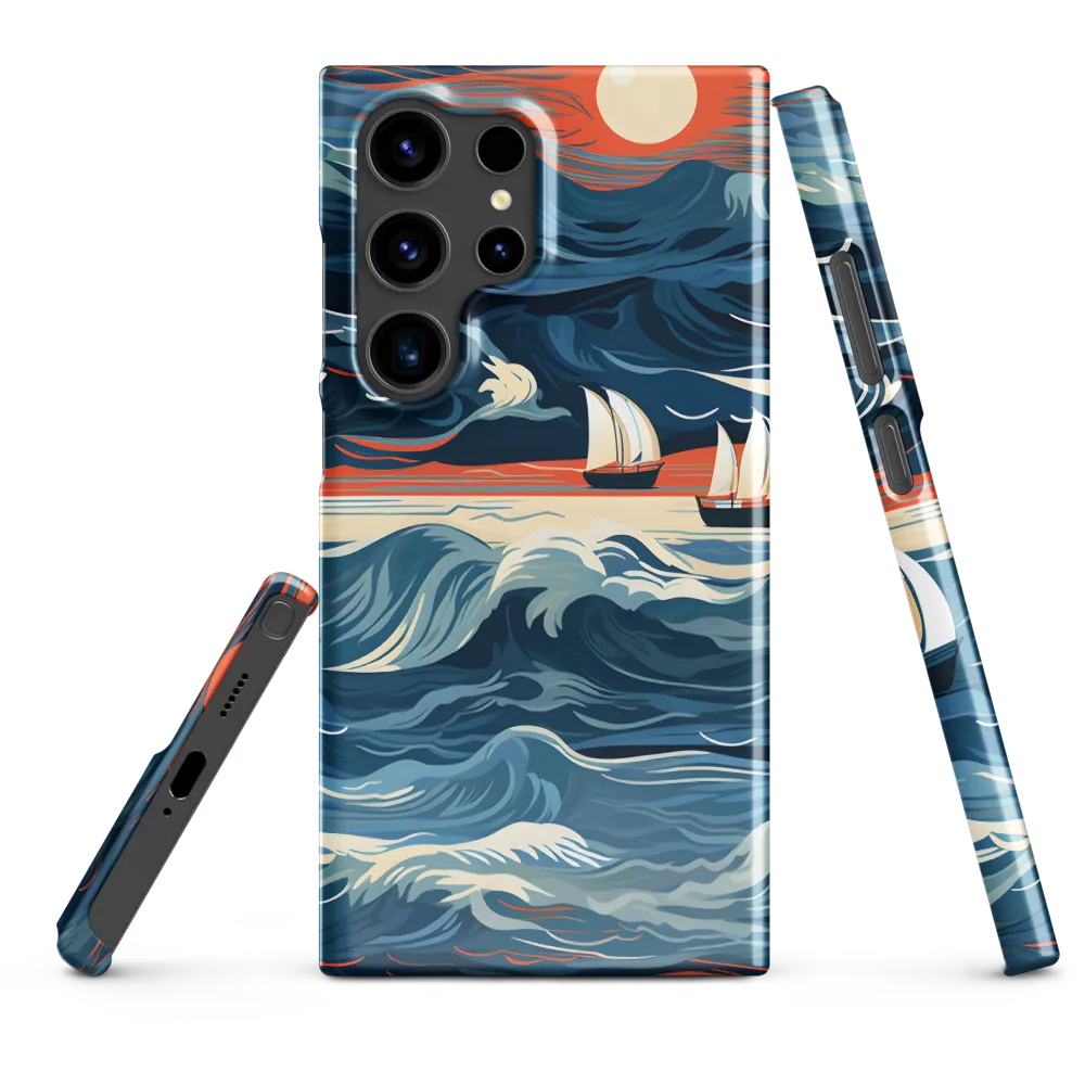 Ocean Whispers: A Voyage at Dusk