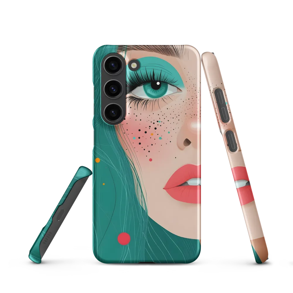 A Playful Portrait: Turquoise Temptation