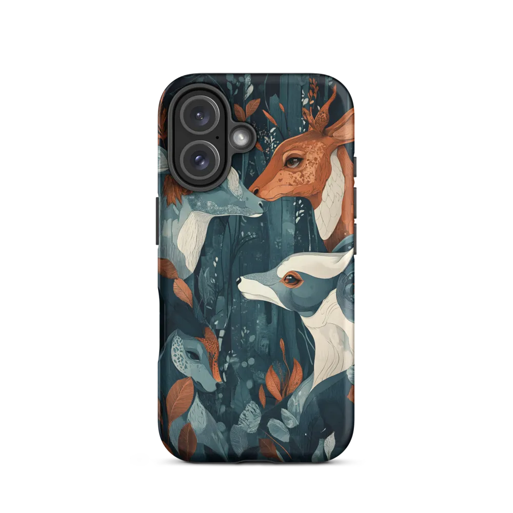 Curious Encounters in the Woodland | Phone Case |  16 | Tough Case | Matte