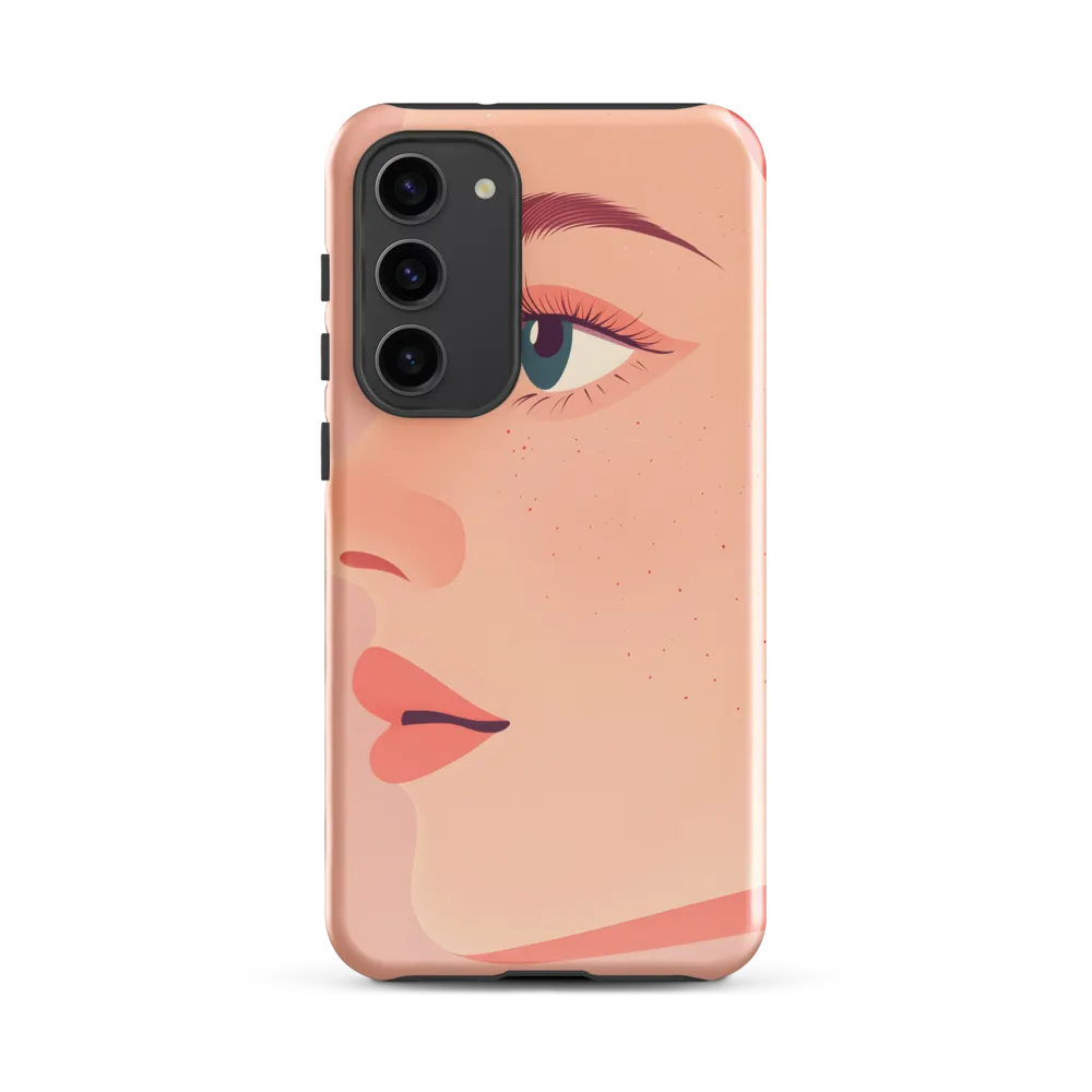 Serenity in Profile | Phone Case |  S23 Plus | Tough Case | Glossy