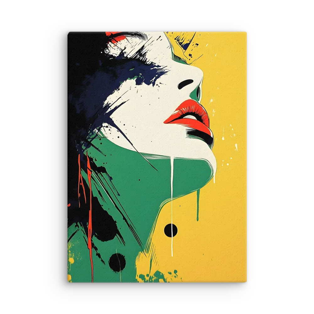Bold Reflections: A Pop Art Portrait | Thin Canvas | 20″×28″