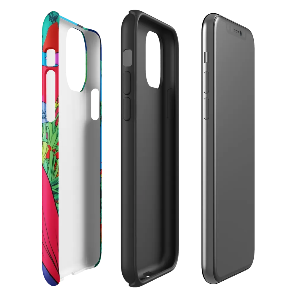 Crowned Surrealism | Phone Case |  11 Pro | Tough Case | Glossy