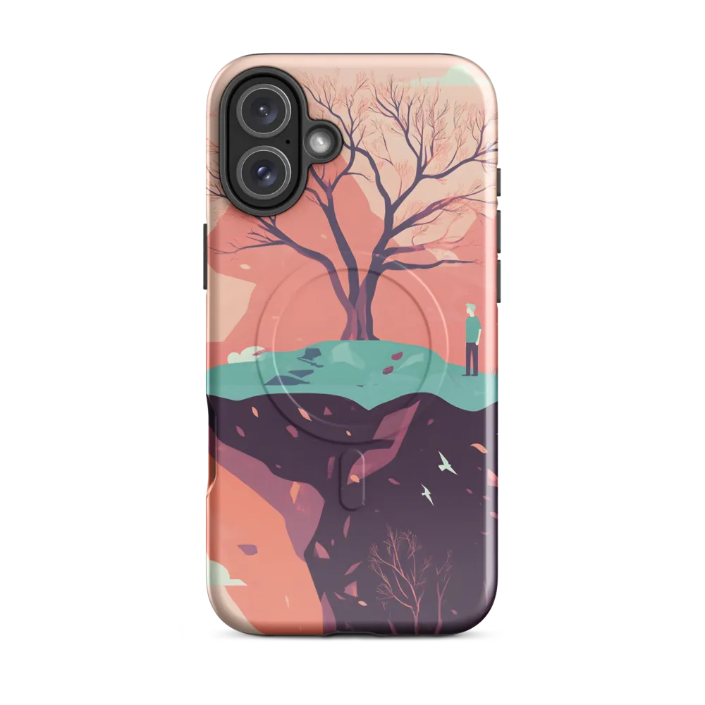 Contemplating Solitude | Phone Case |  16 Plus | MagSafe® Tough Case | Glossy