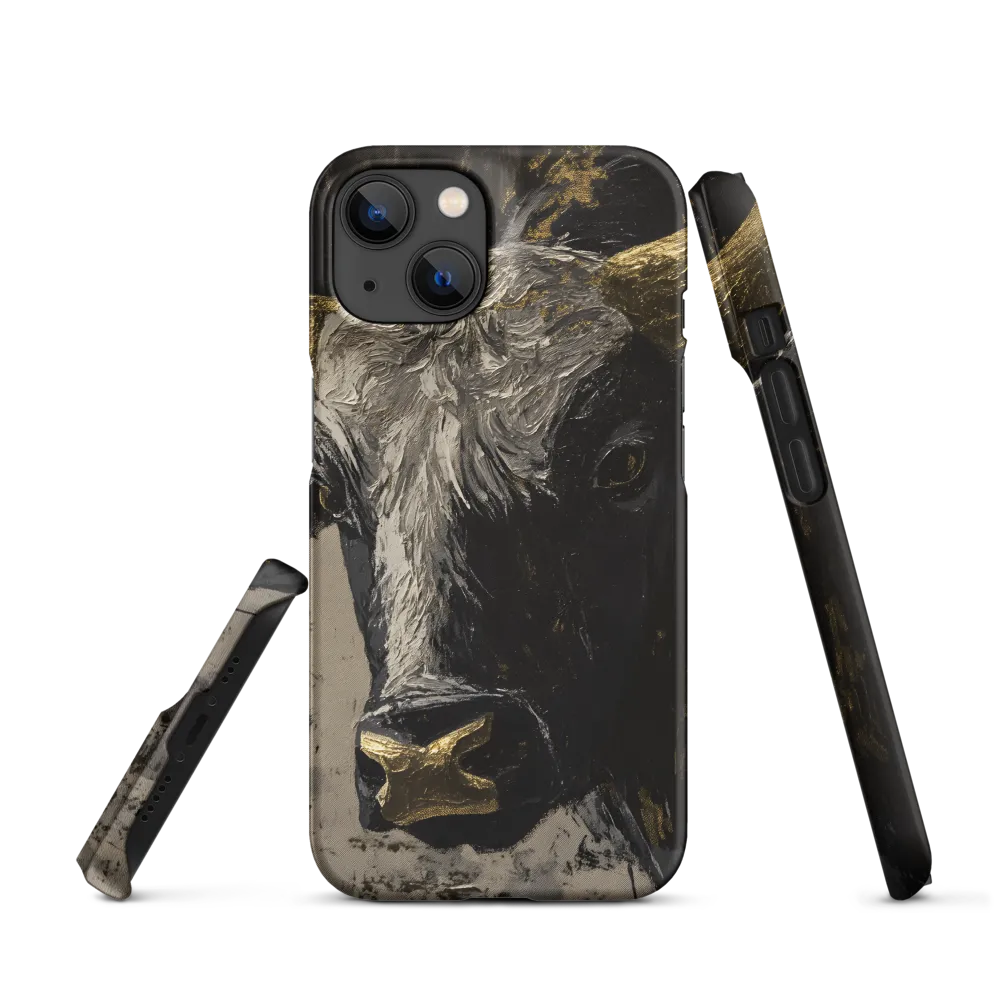 Majestic Bull: The Power in Black and Gold