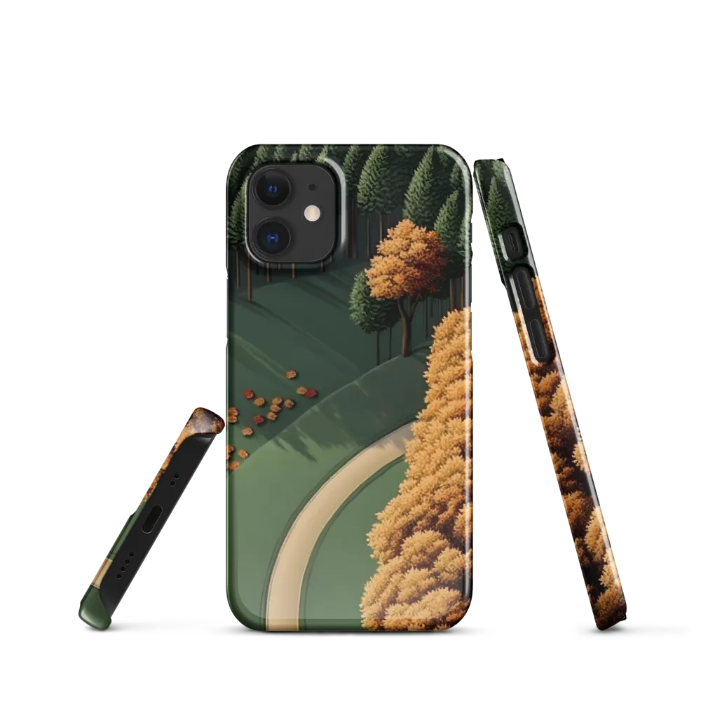 Autumn's Embrace | Phone Case |  12 Mini | Snap Case | Glossy