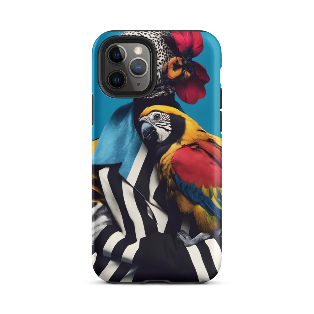 Vibrant Fusion of Flora and Fauna