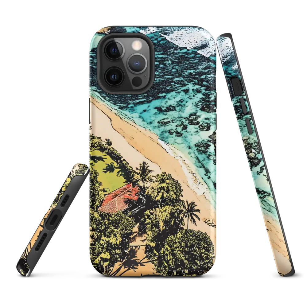 Aerial Serenity: Coastal Escape