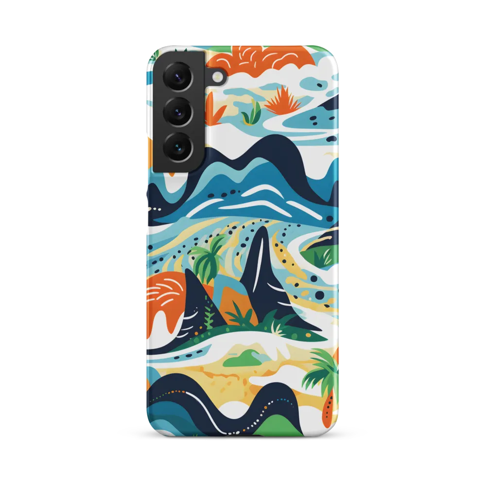 Abstract Tropical Landscape