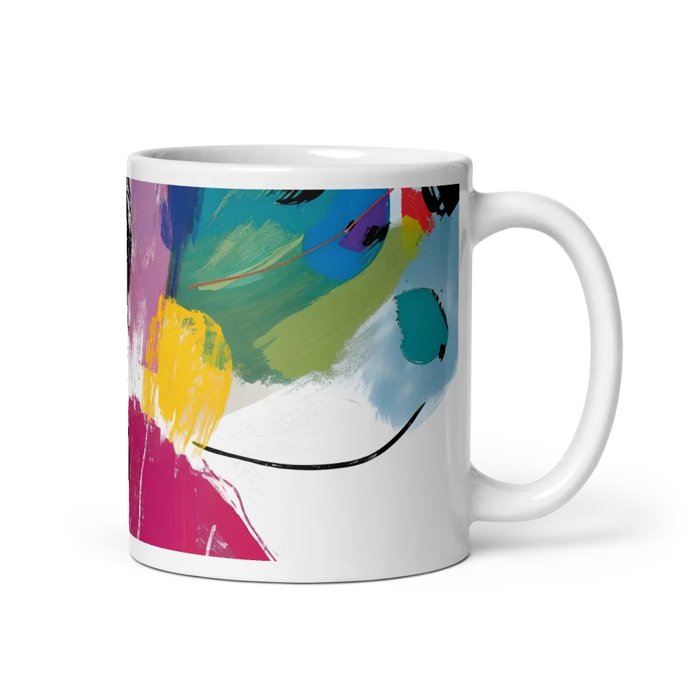 Vibrant Portrait of Youth | Mug with White inside | 11 oz