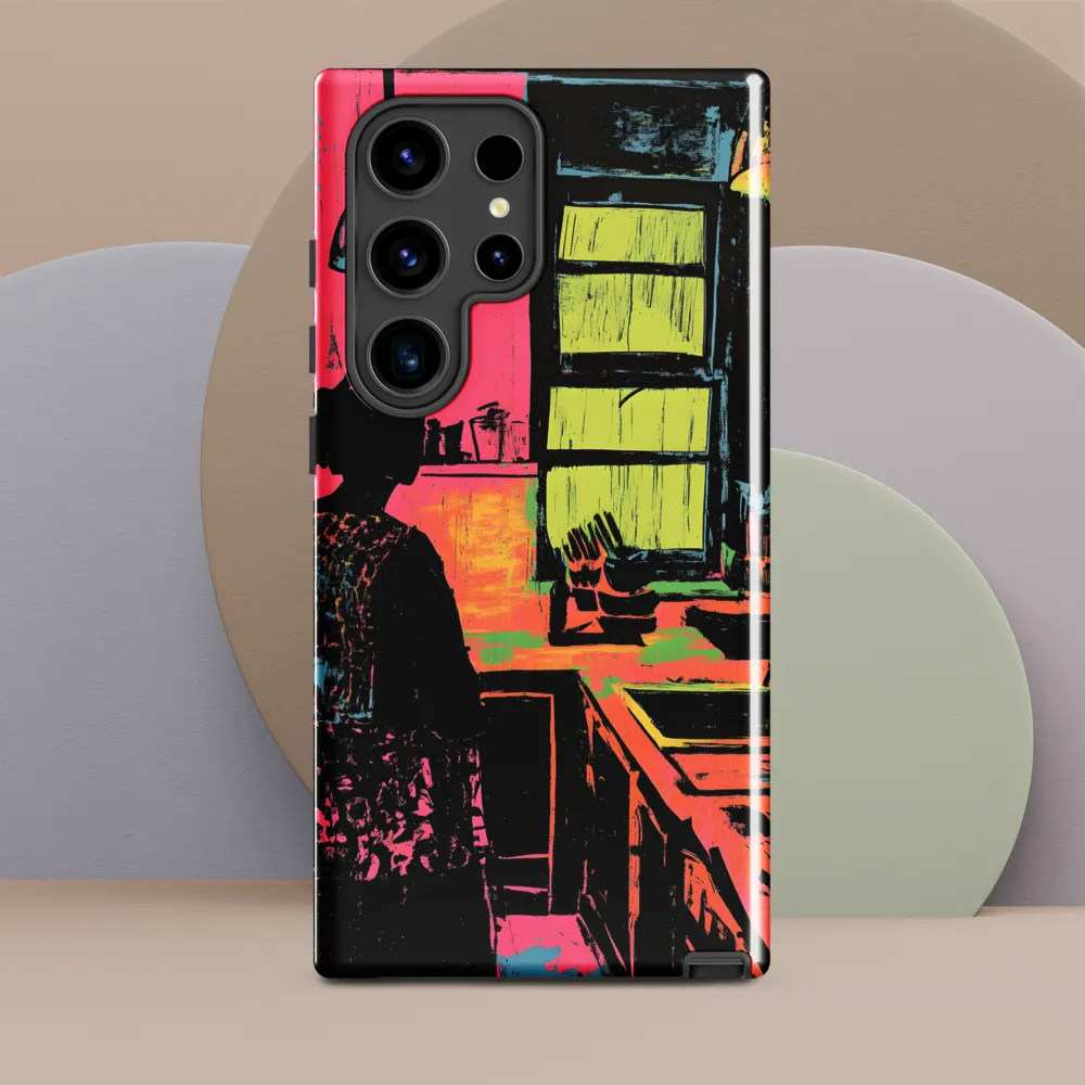 Echoes of Domestic Life | Phone Case |  S24 Ultra | Tough Case | Glossy
