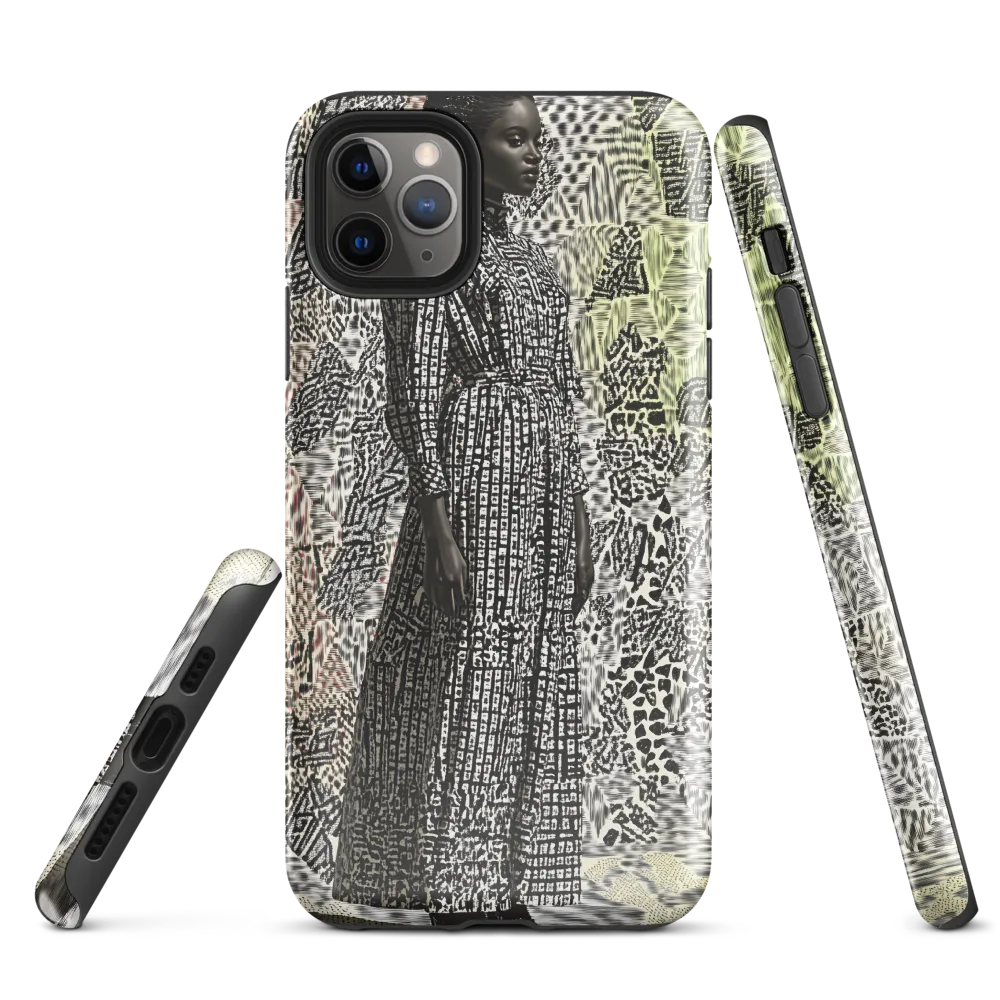 Elegance in Abstract Patterns | Phone Case |  11 Pro Max | Tough Case | Glossy