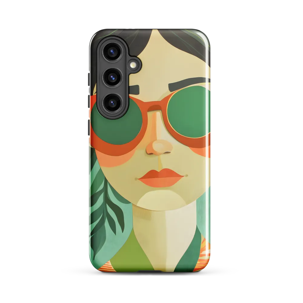 Bold Serenity: A Modern Portrait