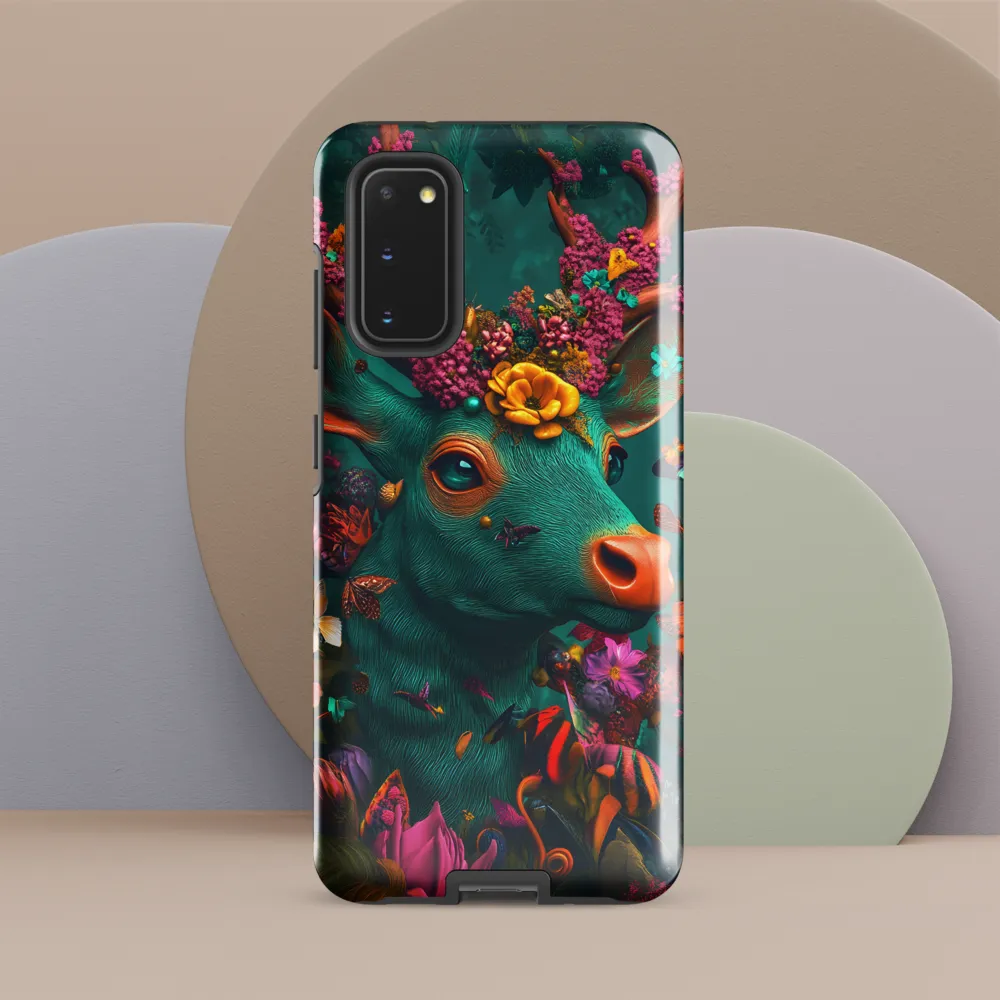 Whimsical Blossoms of the Enchanted Forest | Phone Case |  S20 | Tough Case | Glossy