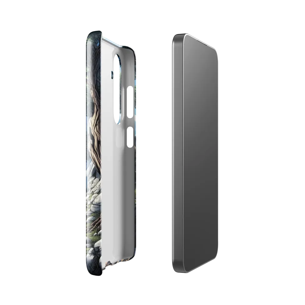 Journey Through Tranquility | Phone Case |  S24 | Snap Case | Glossy