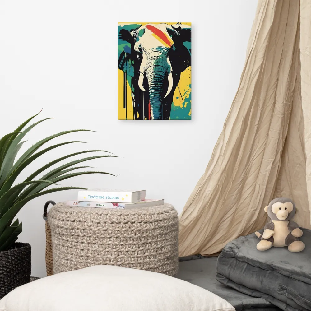 Elegance of the Wild: A Colorful Harmony