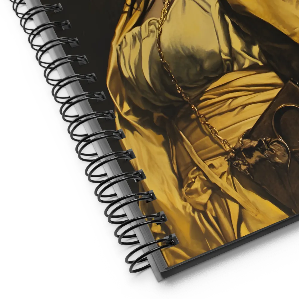 Veiled Confidence | Spiral Notebook