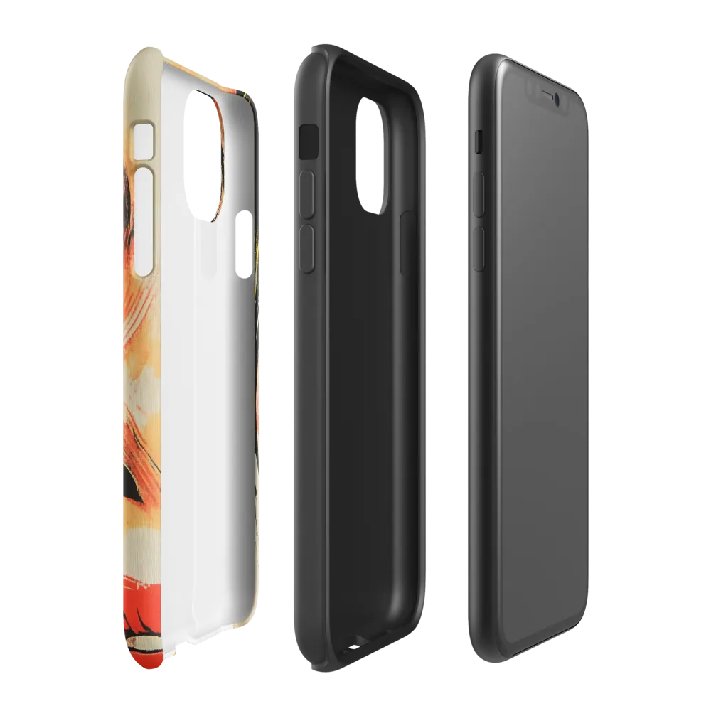 Intense Gaze: A Pop Art Portrait | Phone Case |  11 | Tough Case | Matte