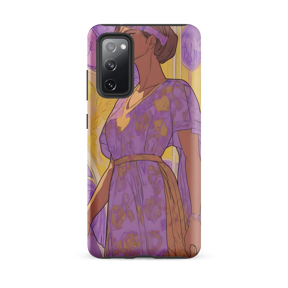 Elegance in Floral Harmony | Phone Case |  S20 FE | Tough Case | Matte