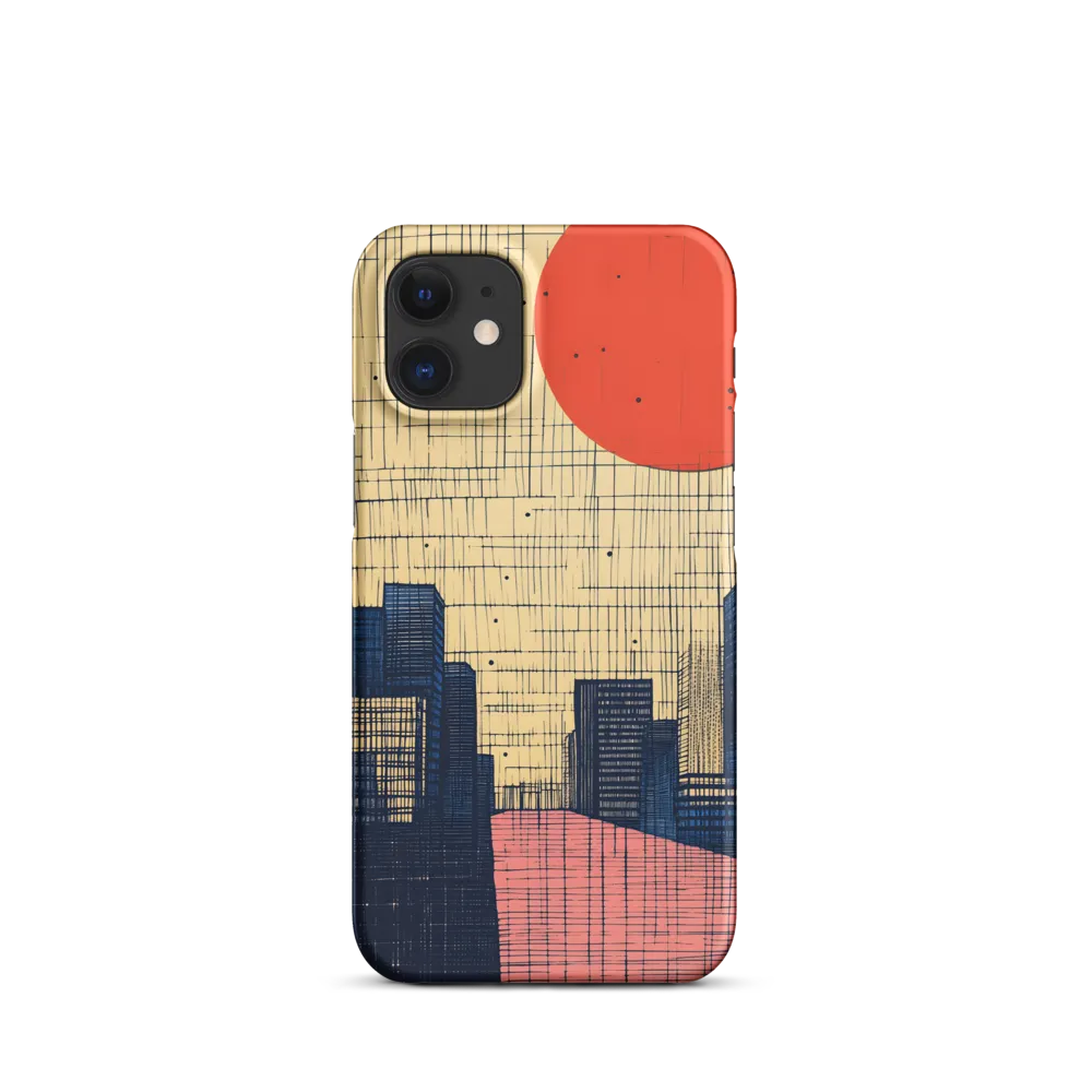 Urban Echoes: A Minimalist Cityscape