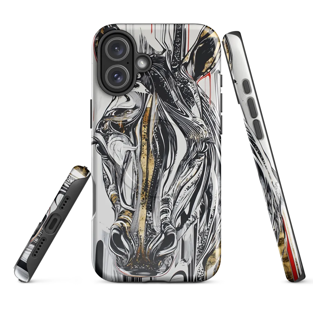 Ethereal Majesty: The Abstract Zebra
