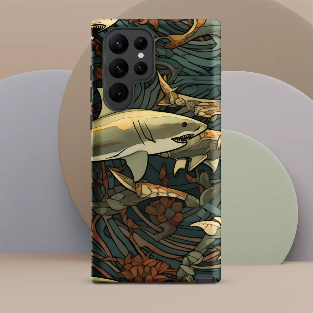 Dynamic Harmony of Sharks and Flora
