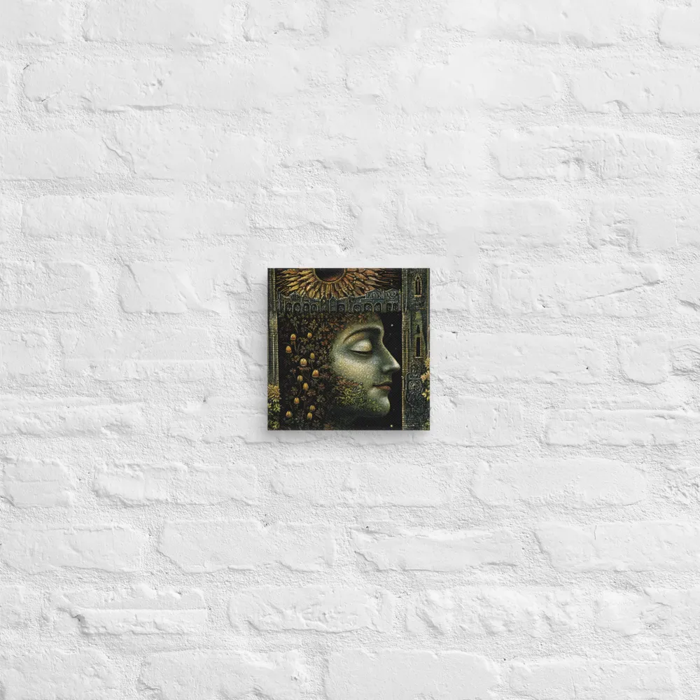Nature’s Embrace: The Infinite Connection | Canvas | 8″×8″