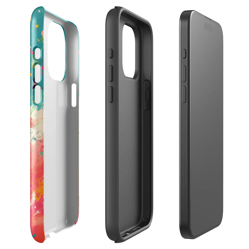 Cosmic Explorer: An Astronaut's Journey | Phone Case |  15 Pro Max | Tough Case | Glossy