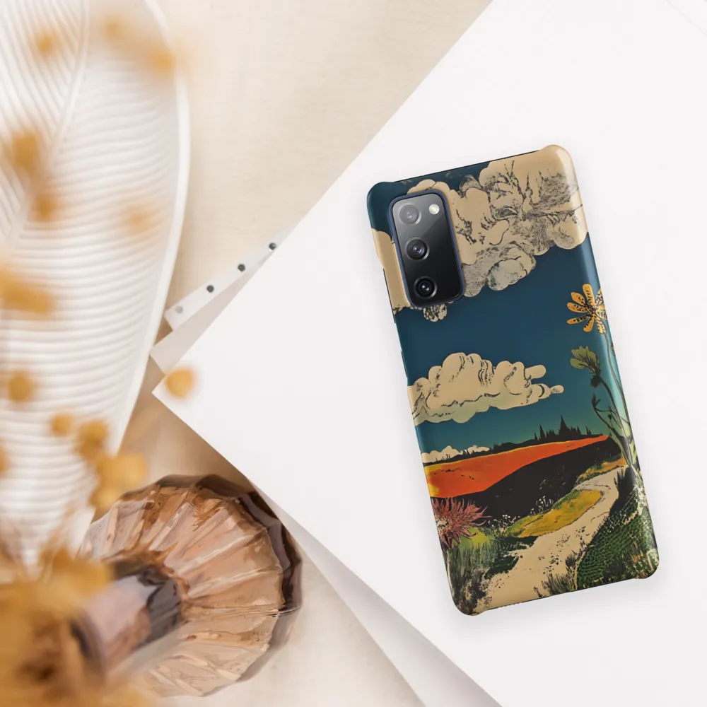 Surreal Blooming Landscape