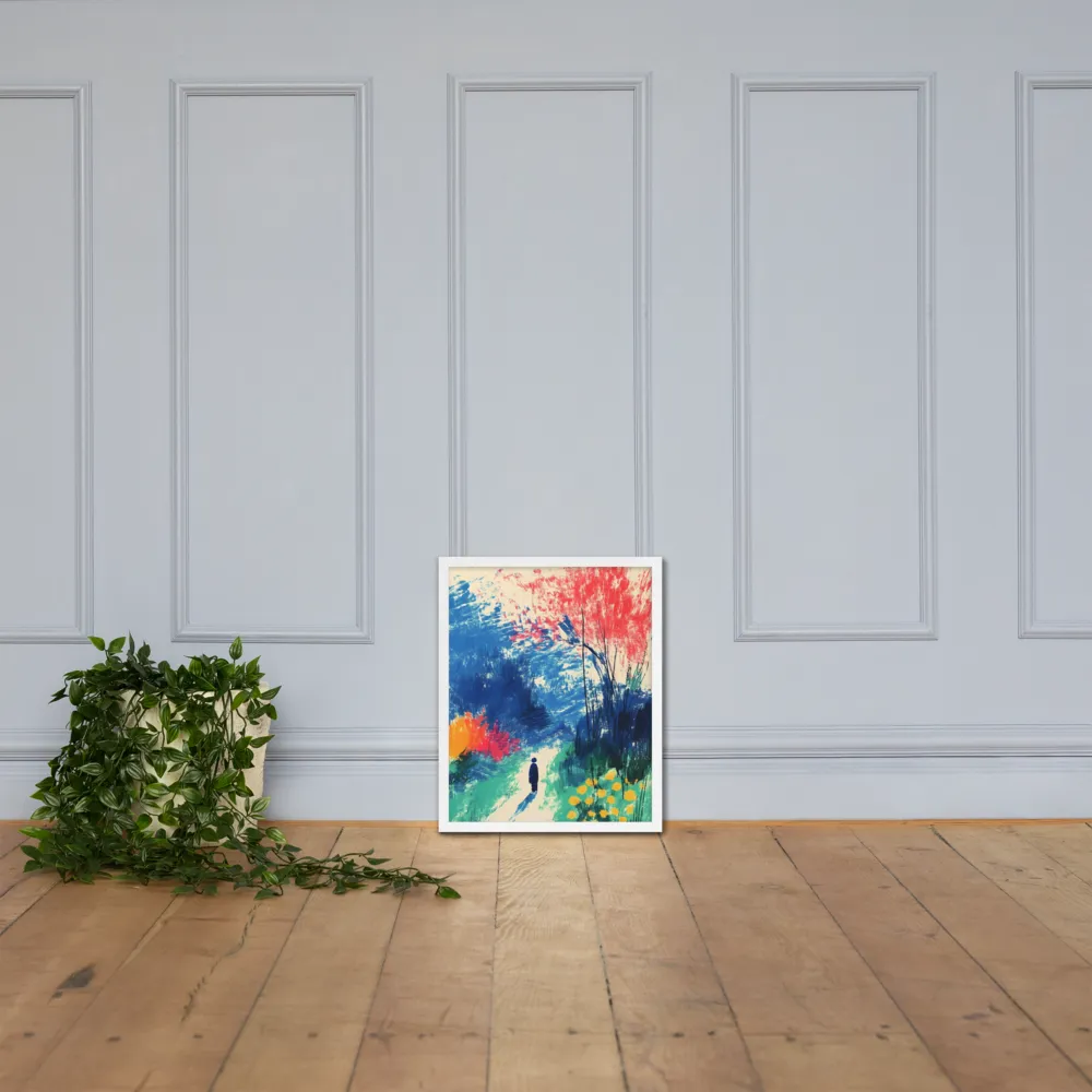 Whispers of Tranquility | Poster with White Frame | 16″×20″