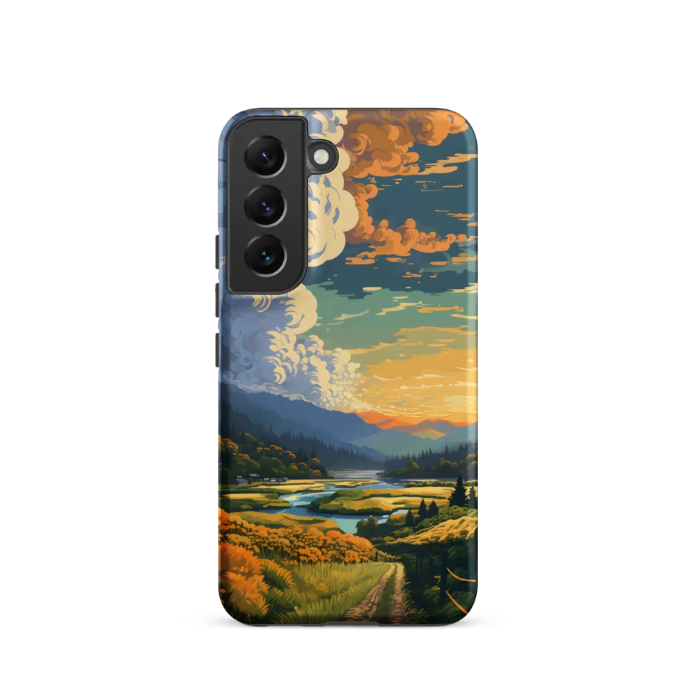 Tranquil Valley at Dusk