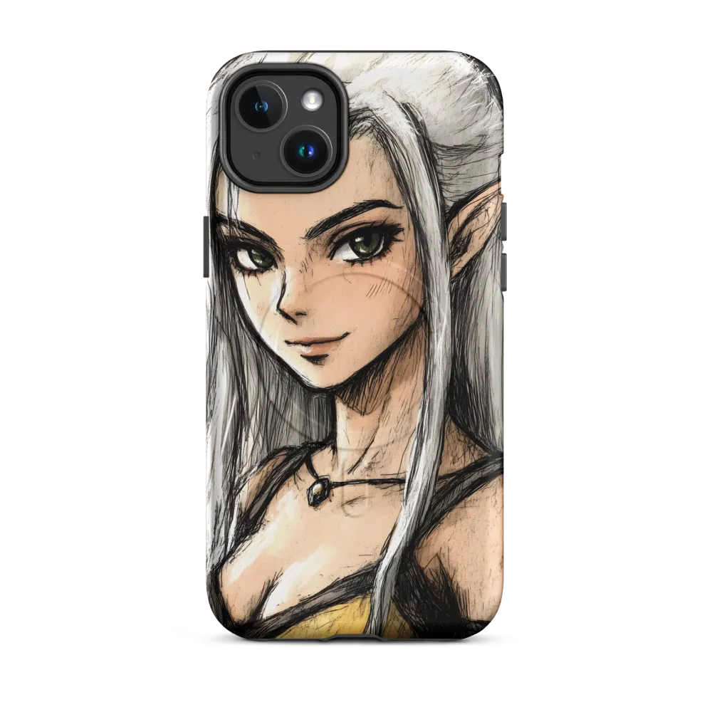 Ethereal Elegance: The Elf's Portrait