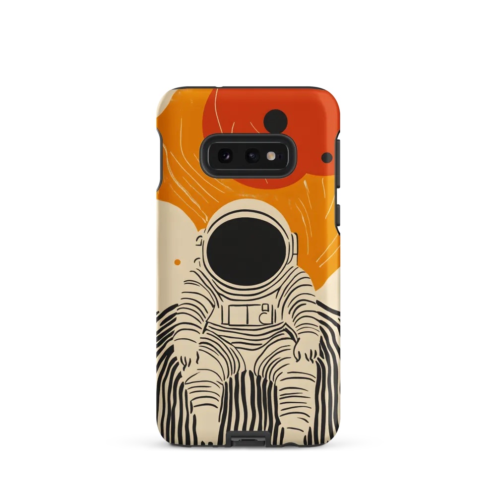 Astronaut in Cosmic Thoughts | Phone Case |  S10e | Tough Case | Matte