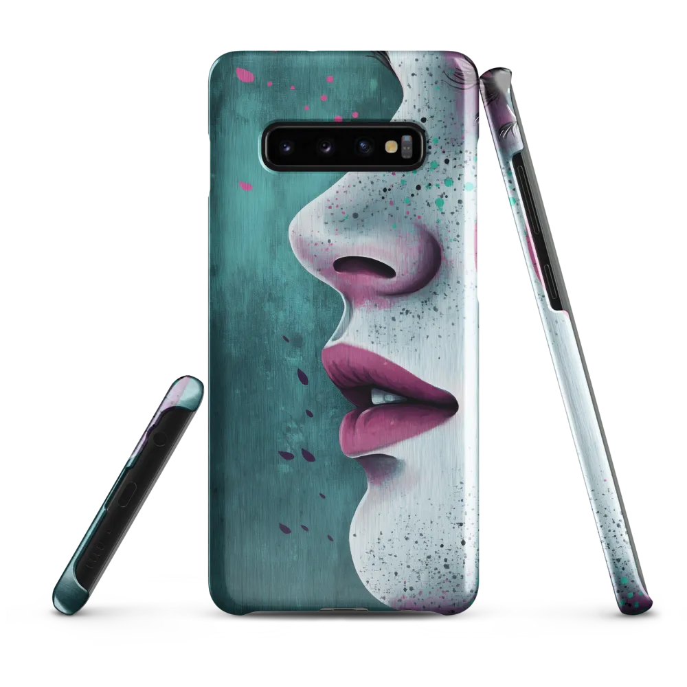 Modern Serenity in Profile | Phone Case |  S10 Plus | Snap Case | Glossy