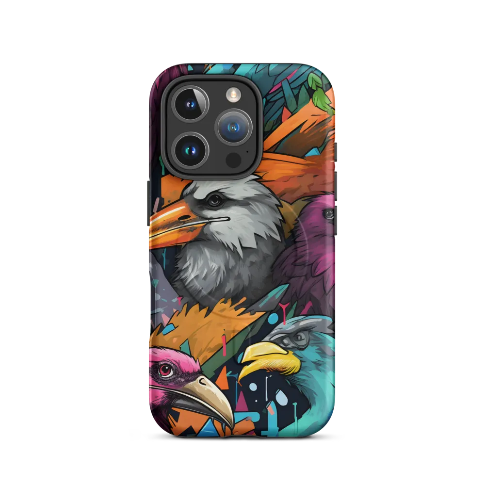 Avian Vortex: A Celebration of Color and Form