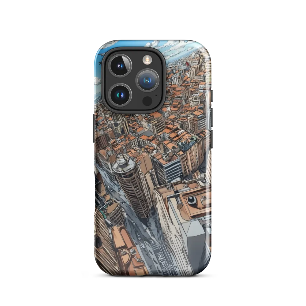 Aerial Symphony of Urban Life