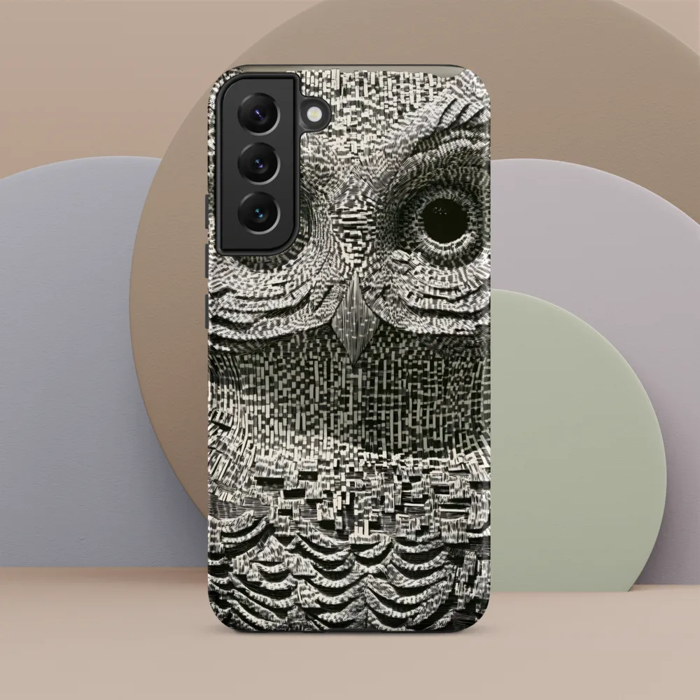 Intricate Owl of Textures