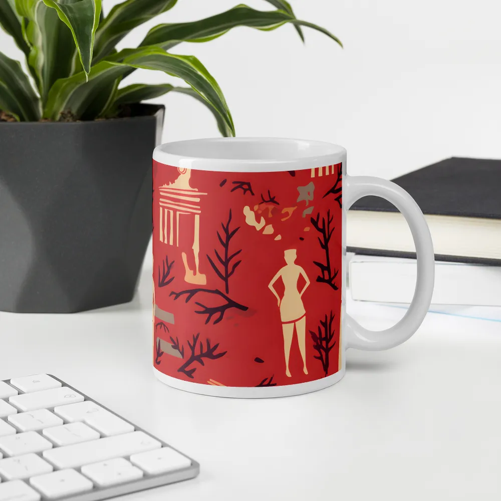 Harmony of Figures and Architecture | Mugs | Multiple Sizes & Colors