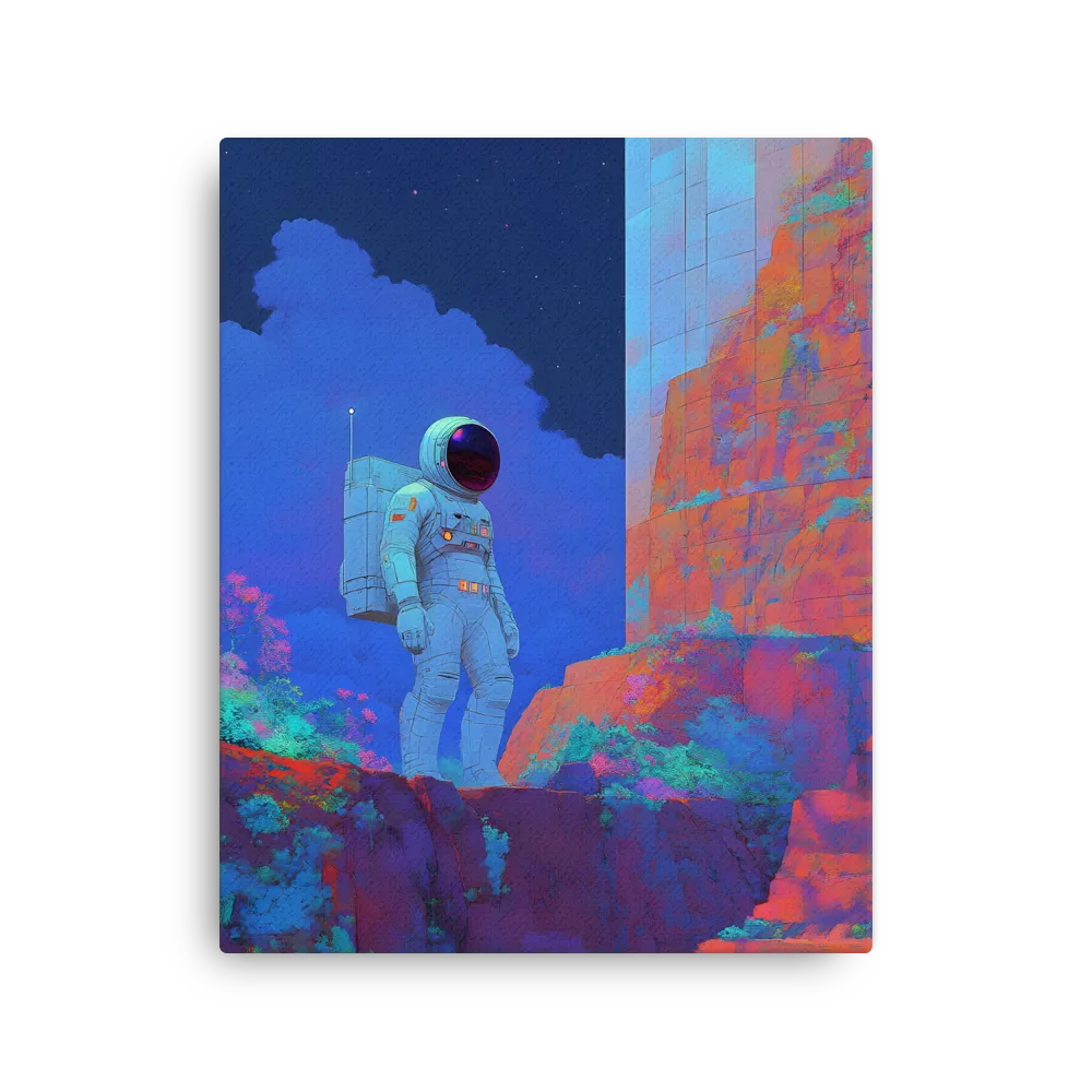 Interstellar Reflections | Thin Canvas | 16″×20″