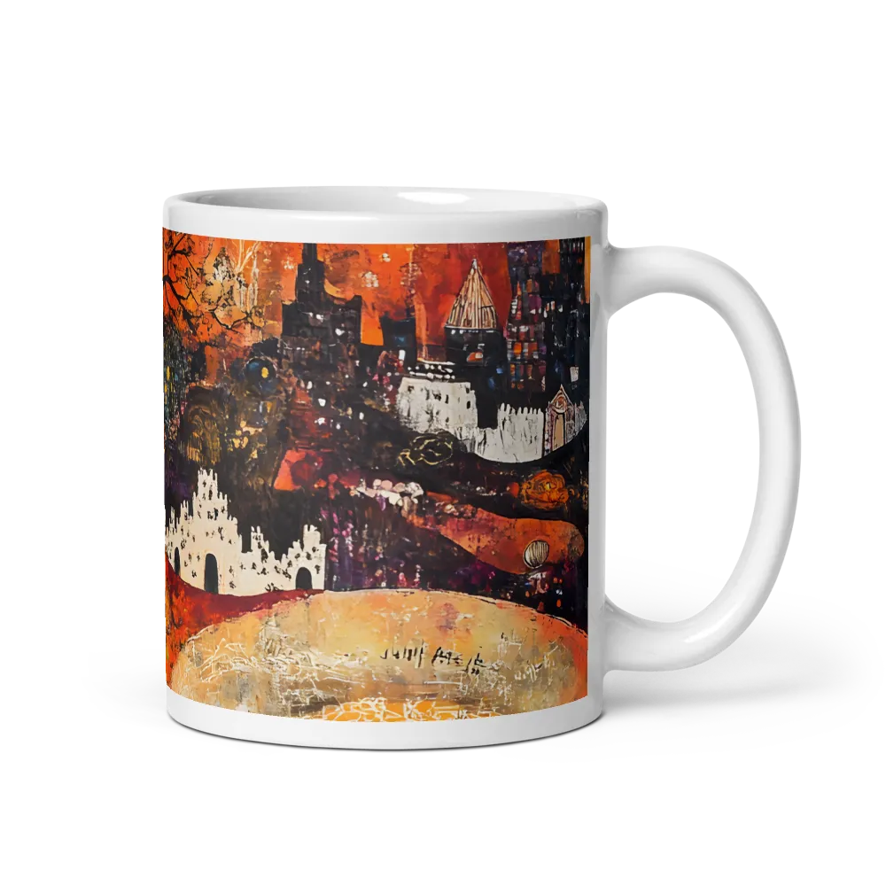 Whispers of an Enchanted Evening | Mug with White inside | 11 oz